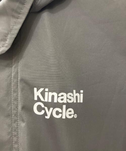 KINASHI CYCLE（キナシサイクル）KINASHI CYCLE (キナシサイクル) レインコート グレー サイズ:Ｍの古着・服飾アイテム