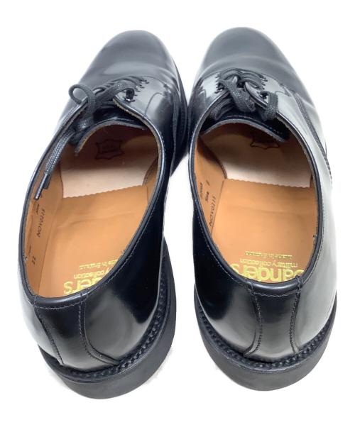 SANDERS（サンダース）SANDERS (サンダース) MILITARY OFFICER SHOE SABDERS(サンダース)　ブラック ブラック サイズ:SIZE 8の古着・服飾アイテム