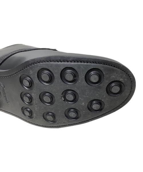 SANDERS（サンダース）SANDERS (サンダース) MILITARY OFFICER SHOE SABDERS(サンダース)　ブラック ブラック サイズ:SIZE 8の古着・服飾アイテム