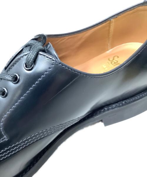 SANDERS（サンダース）SANDERS (サンダース) MILITARY OFFICER SHOE SABDERS(サンダース)　ブラック ブラック サイズ:SIZE 8の古着・服飾アイテム