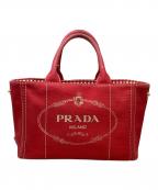 PRADAプラダ）の古着「ハンドバッグ　PRADA（プラダ）1BG439」｜レッド