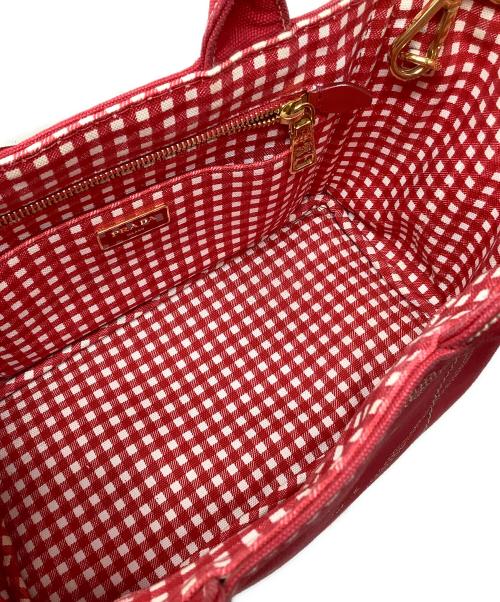 PRADA（プラダ）PRADA (プラダ) ハンドバッグ　PRADA（プラダ）1BG439 レッドの古着・服飾アイテム