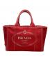PRADA（プラダ）の古着「ハンドバッグ　PRADA（プラダ）1BG439」｜レッド