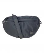 PORTERポーター）の古着「ショルダーバッグ　PORTER(ポーター) 　622-76991　タンカー」｜ブラック