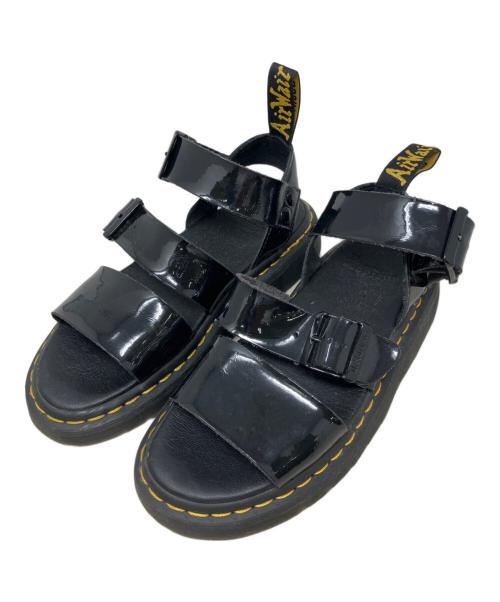 Dr.Martens（ドクターマーチン）Dr.Martens (ドクターマーチン) ストラップサンダル ブラック サイズ:23ｃｍの古着・服飾アイテム