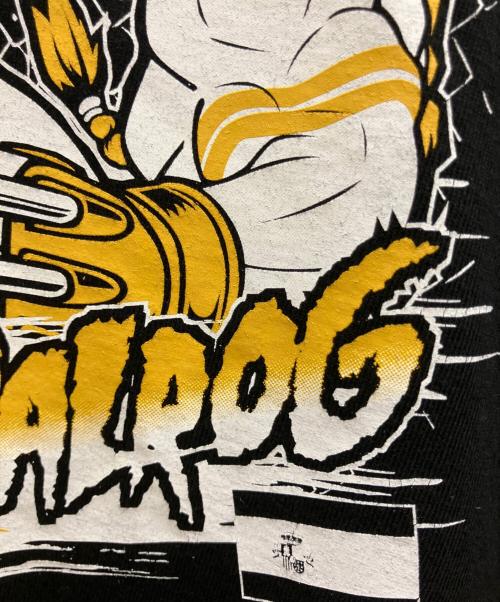 キン肉マン（キンニクマン）キン肉マン (キンニクマン) ストリートファイター (ストリートファイター) 半袖カットソー ブラック サイズ:SIZE XLの古着・服飾アイテム