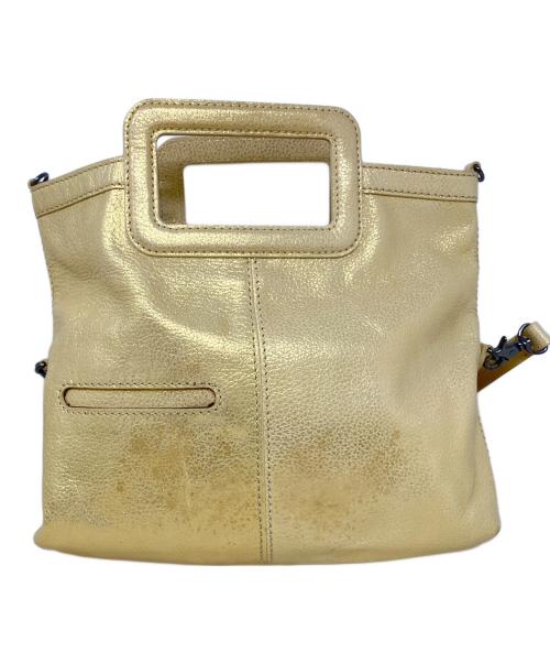 BURBERRY BLUE LABEL（バーバリー ブルー レーベル）BURBERRY BLUE LABEL (バーバリーロンドンブルーレーベル) ショルダーバッグ　BURBERRY BLUE LABEL（バーバリーロンドンブルーレーベル） ゴールドカラーの古着・服飾アイテム