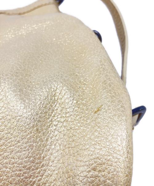 BURBERRY BLUE LABEL（バーバリー ブルー レーベル）BURBERRY BLUE LABEL (バーバリーロンドンブルーレーベル) ショルダーバッグ　BURBERRY BLUE LABEL（バーバリーロンドンブルーレーベル） ゴールドカラーの古着・服飾アイテム