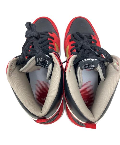 NIKE（ナイキ）NIKE (ナイキ) DUNK HIGH PRO SB METALLIC GOLD/SPORT RED-BLACK ブラック×レッド サイズ:SIZE 30cmの古着・服飾アイテム