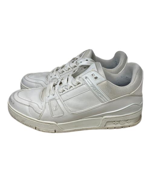 LOUIS VUITTON（ルイ ヴィトン）LOUIS VUITTON (ルイ ヴィトン) LVトレイナーライン ホワイト サイズ:SIZE 7の古着・服飾アイテム