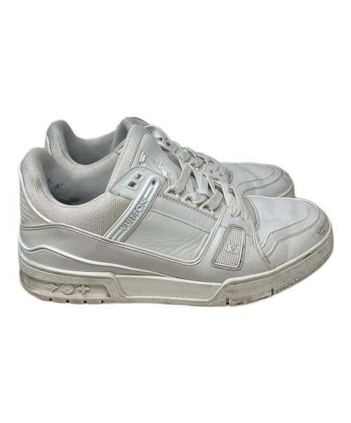 LOUIS VUITTON（ルイ ヴィトン）LOUIS VUITTON (ルイ ヴィトン) LVトレイナーライン ホワイト サイズ:SIZE 7の古着・服飾アイテム