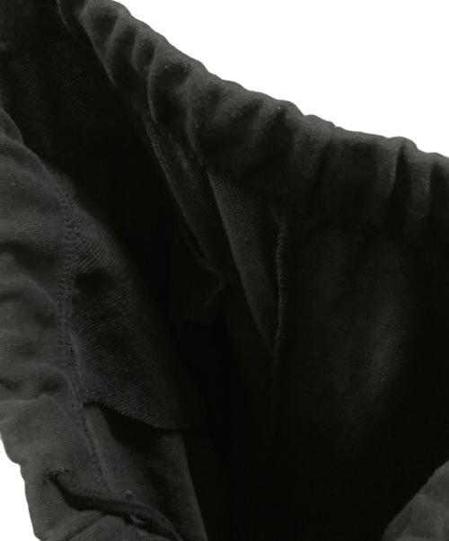 9090（9090）9090 (9090) 90 Logo Girl Straight Sweat Pants　9090　NL0015 ブラック×ピンク サイズ:Ｍ 未使用品の古着・服飾アイテム