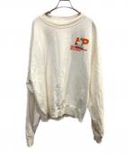 HERON PRESTONヘロンプレストン）の古着「クルーネックスウェット　HERON PRESTON（ヘロンプレストン）　HMBA016F21JER008」｜ホワイト