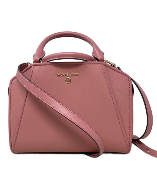 MICHAEL KORS（マイケル・コース）MICHAEL KORS (マイケルコース) サッチェルスモール2WAYバッグ　30H1L9CS1L　CLEO ピンクの古着・服飾アイテム
