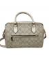 COACH (コーチ) 2WAYバッグ　COACH（コーチ）CH486　ローアン サッチェル・ブロックド シグネチャー ベージュ：12000円