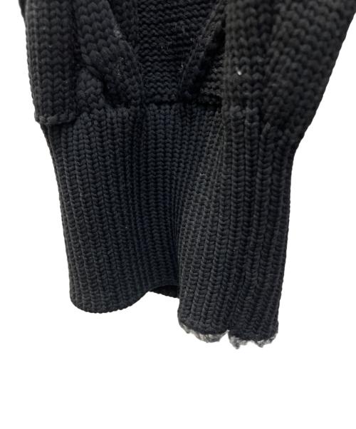 FRED PERRY（フレッドペリー）FRED PERRY (フレッドペリー) 厚手ニット　FRED PERRY（フレッドペリー）　FZ3253 ブラック サイズ:Ｌの古着・服飾アイテム