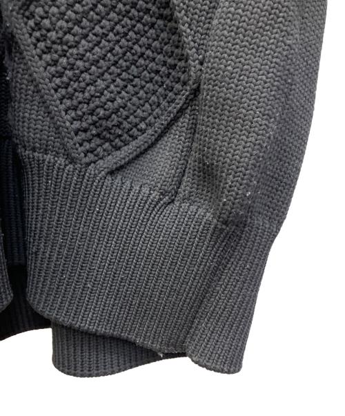 FRED PERRY（フレッドペリー）FRED PERRY (フレッドペリー) 厚手ニット　FRED PERRY（フレッドペリー）　FZ3253 ブラック サイズ:Ｌの古着・服飾アイテム