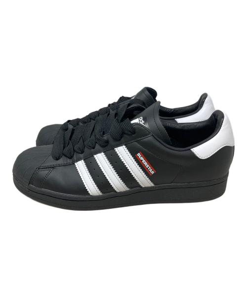 adidas（アディダス）adidas (アディダス) ローカットスニーカー　adidas(アディダス)　SUPER STAR 50 RUN DMC ブラック サイズ:27.5㎝の古着・服飾アイテム