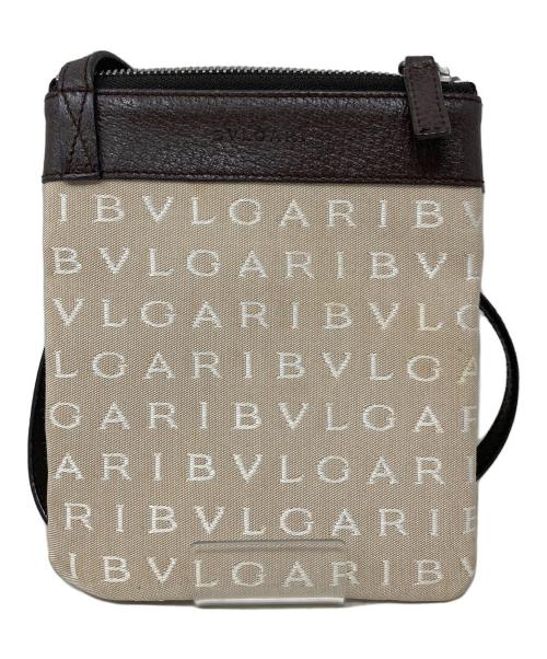 BVLGARI（ブルガリ）BVLGARI (ブルガリ) ショルダーポーチ BVLGARI（ブルガリ）　ロゴマニア　GCETEGの古着・服飾アイテム