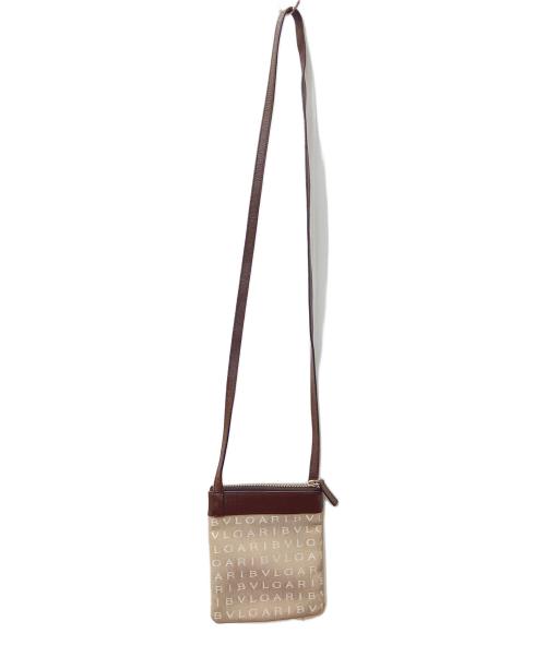BVLGARI（ブルガリ）BVLGARI (ブルガリ) ショルダーポーチ BVLGARI（ブルガリ）　ロゴマニア　GCETEGの古着・服飾アイテム