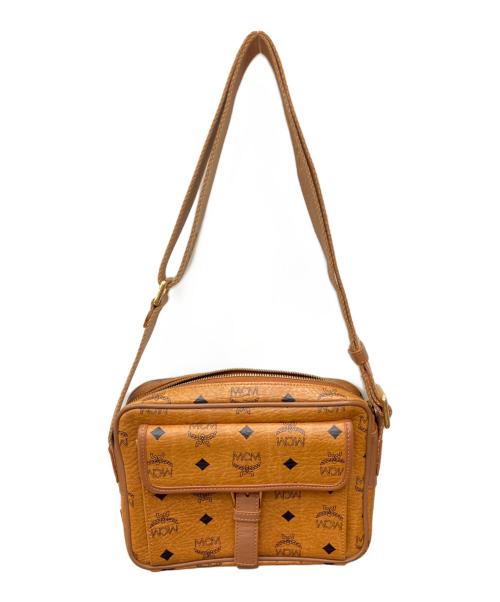 MCM（エムシーエム）MCM (エムシーエム) ショルダーバッグ ブラウンの古着・服飾アイテム