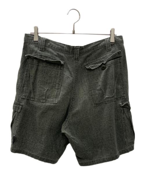 stussy（ステューシー）stussy (ステューシー) ハーフカーゴパンツ グレー サイズ:SIZE 81cm (W32)の古着・服飾アイテム
