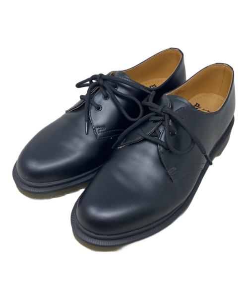 Dr.Martens（ドクターマーチン）Dr.Martens (ドクターマーチン) 3ホールシューズ ブラック サイズ:UK 7の古着・服飾アイテム