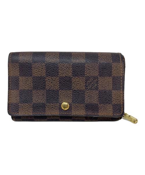 LOUIS VUITTON（ルイ ヴィトン）LOUIS VUITTON (ルイ ヴィトン) 2つ折り財布 	LOUIS VUITTON（ルイ ヴィトン）　N61730　ダミエの古着・服飾アイテム