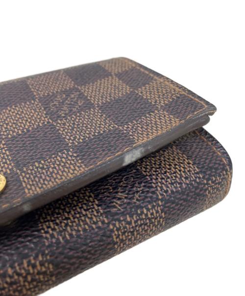 LOUIS VUITTON（ルイ ヴィトン）LOUIS VUITTON (ルイ ヴィトン) 2つ折り財布 	LOUIS VUITTON（ルイ ヴィトン）　N61730　ダミエの古着・服飾アイテム