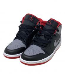 NIKE（ナイキ）の古着「Air Jordan 1 Mid "Black/Cement Grey"」｜グレー