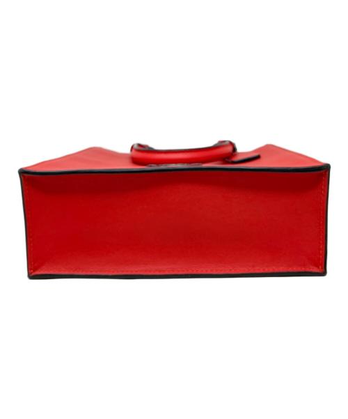 COACH（コーチ）COACH (コーチ) ディラン トートバッグ　COACH（コーチ）　CP050　 レッド×グレーの古着・服飾アイテム