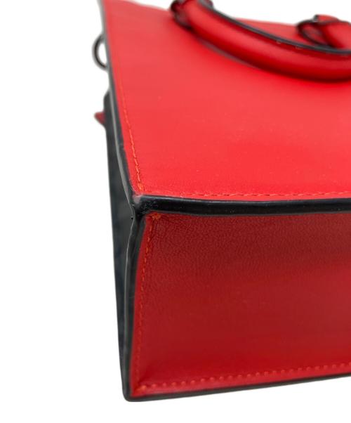 COACH（コーチ）COACH (コーチ) ディラン トートバッグ　COACH（コーチ）　CP050　 レッド×グレーの古着・服飾アイテム