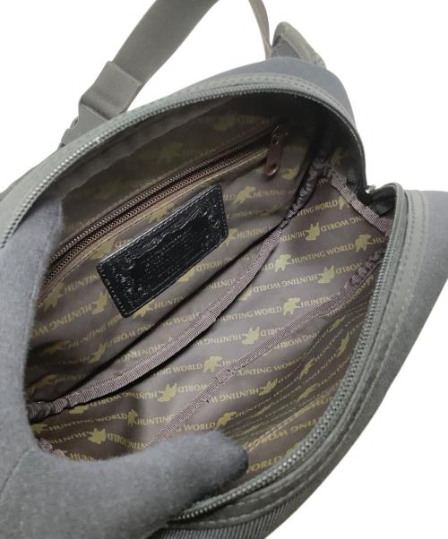 HUNTING WORLD（ハンティングワールド）HUNTING WORLD (ハンティングワールド) ボディーバッグ　HUNTING WORLD（ハンティングワールド）　511304　　 ブラックの古着・服飾アイテム
