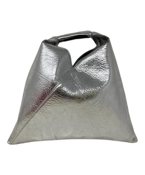 MM6 Maison Margiela（エムエムシックスメゾンマルジェラ）MM6 Maison Margiela (エムエムシックスメゾンマルジェラ) ハンドバッグ　MM6 Maison Margiela（エムエムシックスメゾンマルジェラ）　P5548 シルバーの古着・服飾アイテム