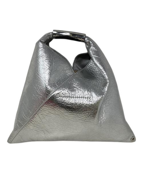 MM6 Maison Margiela（エムエムシックスメゾンマルジェラ）MM6 Maison Margiela (エムエムシックスメゾンマルジェラ) ハンドバッグ　MM6 Maison Margiela（エムエムシックスメゾンマルジェラ）　P5548 シルバーの古着・服飾アイテム