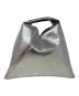 MM6 Maison Margiela（エムエムシックスメゾンマルジェラ）の古着「ハンドバッグ　MM6 Maison Margiela（エムエムシックスメゾンマルジェラ）　P5548」｜シルバー