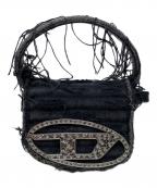 DIESELディーゼル）の古着「1DR-Iconicショルダーバッグ」｜ブラック