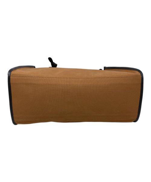 GIANNI CHIARINI（ジャンニ キアリーニ）GIANNI CHIARINI (ジャンニ キアリーニ) キャンバストートバッグ　GIANNI CHIARINI（ジャンニ キアリーニ）　A MARCHELLA ブラウンの古着・服飾アイテム