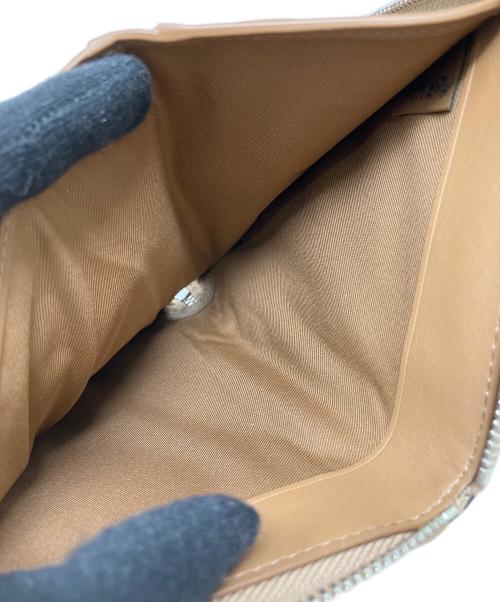 COACH（コーチ）COACH (コーチ) トープレザー ミディアム ID ジップウォレット　COACH（コーチ）　CA442 ベージュの古着・服飾アイテム