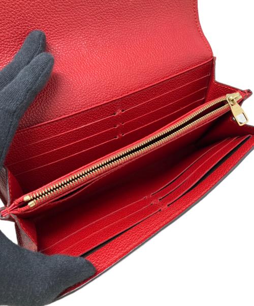 LOUIS VUITTON（ルイ ヴィトン）LOUIS VUITTON (ルイ ヴィトン) 長財布　LOUIS VUITTON（ルイ ヴィトン）　Ｍ61181　モノグラム・アンプラント　 レッドの古着・服飾アイテム
