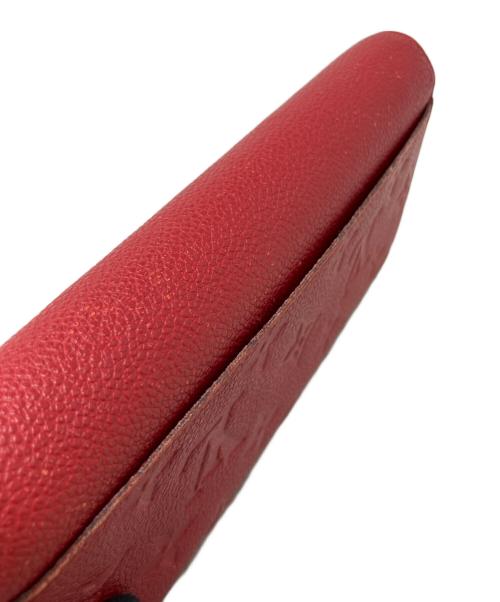 LOUIS VUITTON（ルイ ヴィトン）LOUIS VUITTON (ルイ ヴィトン) 長財布　LOUIS VUITTON（ルイ ヴィトン）　Ｍ61181　モノグラム・アンプラント　 レッドの古着・服飾アイテム