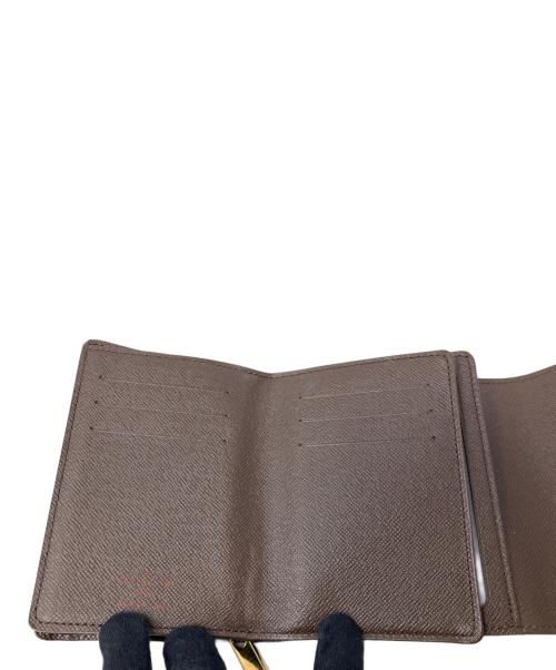 LOUIS VUITTON（ルイ ヴィトン）LOUIS VUITTON (ルイ ヴィトン) 3つ折り財布 	LOUIS VUITTON（ルイ ヴィトン）　N60034　	ダミエ　ポルトフォイユ・ジョイ ブラウンの古着・服飾アイテム