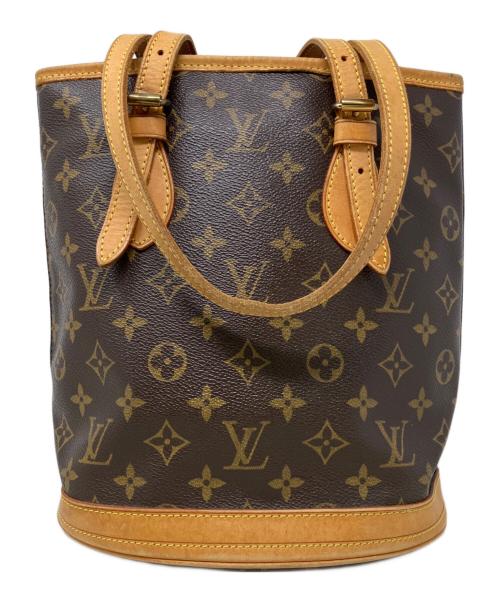 LOUIS VUITTON（ルイ ヴィトン）LOUIS VUITTON (ルイ ヴィトン) ショルダーバッグ　LOUIS VUITTON（ルイ ヴィトン）　	M42238　モノグラム　バケットPM ブラウンの古着・服飾アイテム