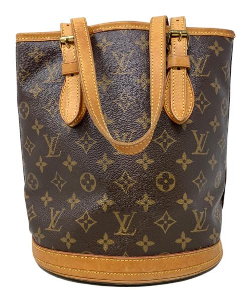 LOUIS VUITTON（ルイ ヴィトン）LOUIS VUITTON (ルイ ヴィトン) ショルダーバッグ　LOUIS VUITTON（ルイ ヴィトン）　	M42238　モノグラム　バケットPM ブラウンの古着・服飾アイテム