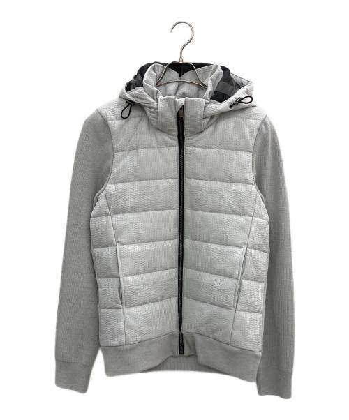 BLACK LABEL CRESTBRIDGE（ブラックレーベル クレストブリッジ）BLACK LABEL CRESTBRIDGE (ブラックレーベル クレストブリッジ) 中綿ジャケット　BLACK LABEL CRESTBRIDGE（ブラックレーベル クレストブリッジ）　51N08-208-04 グレー サイズ:Mの古着・服飾アイテム