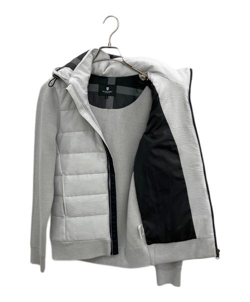 BLACK LABEL CRESTBRIDGE（ブラックレーベル クレストブリッジ）BLACK LABEL CRESTBRIDGE (ブラックレーベル クレストブリッジ) 中綿ジャケット　BLACK LABEL CRESTBRIDGE（ブラックレーベル クレストブリッジ）　51N08-208-04 グレー サイズ:Mの古着・服飾アイテム