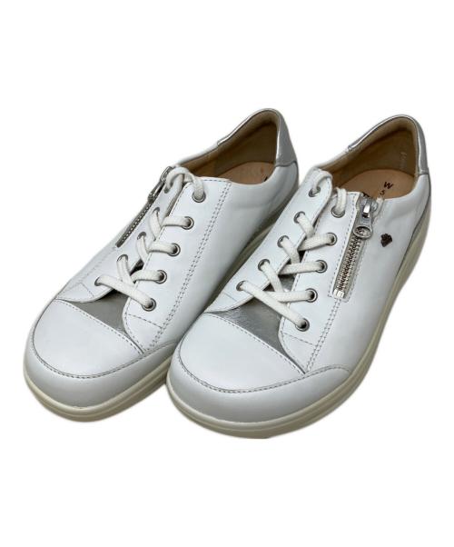 Finn Comfort（フィンコンフォート）Finn Comfort (フィンコンフォート) ローカットスニーカー ホワイト サイズ:5の古着・服飾アイテム