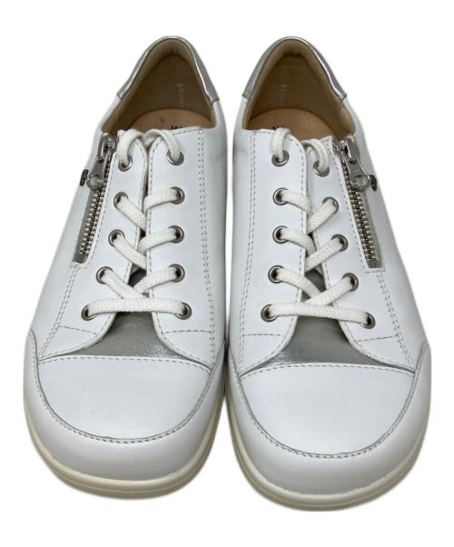 Finn Comfort（フィンコンフォート）Finn Comfort (フィンコンフォート) ローカットスニーカー ホワイト サイズ:5の古着・服飾アイテム