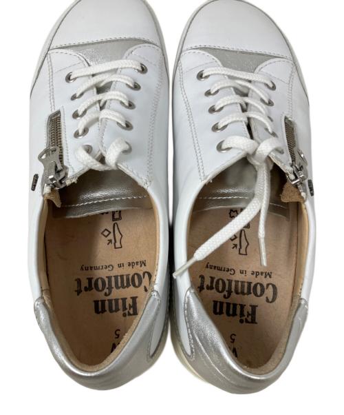 Finn Comfort（フィンコンフォート）Finn Comfort (フィンコンフォート) ローカットスニーカー ホワイト サイズ:5の古着・服飾アイテム