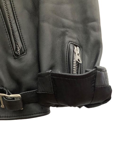 JACKROSE（ジャックローズ）JACKROSE (ジャックローズ) レザーライダースジャケット　JACKROSE（ジャックローズ） ブラック サイズ:4の古着・服飾アイテム